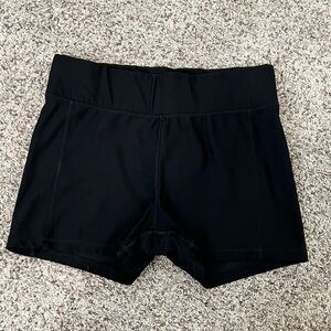 BLACK SPANDEX SHORTS